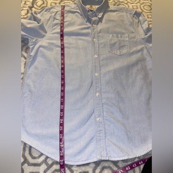 Vintage Y2K TIMBERLAND denim button up long‎ sleeve shirt - Picture 10 of 13